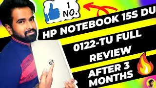 HP Notebook 15s du0122tu Review After 3 Months | HP laptop core i3 8th gen full Review