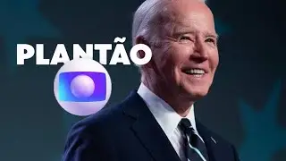 Plantão da Globo: Biden desiste da campanha à presidência dos EUA