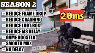 NEW UPDATES IN CODM SEASON 2 FIX LAG | ANTI LAG S2 SMOOTH CONFIG