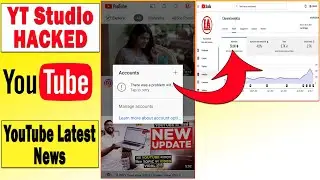 Youtube Not working || Youtube Studio app Something went wrong || Yt Studio not working