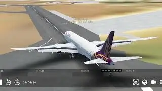 Trying to landing 787 at juhu airport
