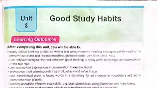 Good Study Habits | unit 8 | #class4 | @ShahzainSeries