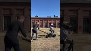 Stig Indrebø camera operator on Raptor Rickshaw 3