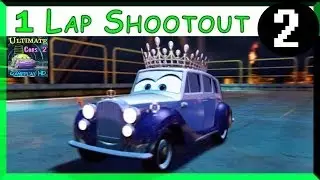 The Queen Cars 2 Game One Lap Shootout Hard Difficulty On Oil Rig Run Part 2