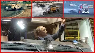 Дал угла на Камазе