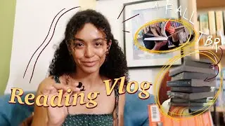 My Ambitious Fall TBR | READING VLOG