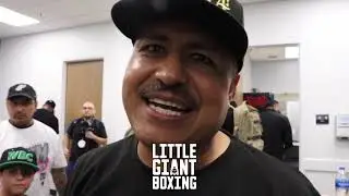 ROBERT GARCIA SECONDS AFTER BAM RODRIGUEZ STOPPED RUNGVISAI 