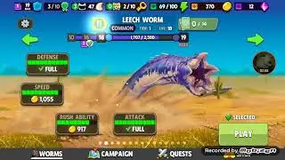 jogando o jogo da minhoca destruidora de mundo parte 2