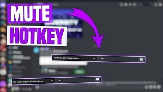 Discord MUTE HOTKEY einrichten | Discord Mikrofon stummschalten