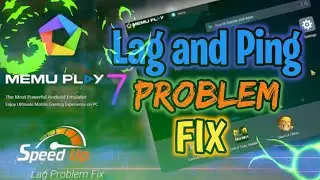 High Ping Issue Problem Fix In Memu Emulator || SOLVE MEMU NETWORK PROBLEM DURING GAMING