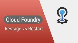 Cloud Foundry - Restage vs Restart