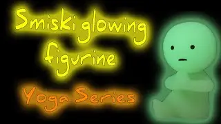 Glow in the dark Figurine Smiski