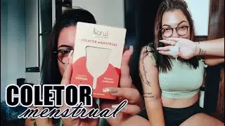 MINHA EXPERIÊNCIA COM O COLETOR MENSTRUAL | Larissa Hennydth