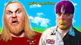 TROLLING SALTY BRITISH GANGSTAS... GTA 5 RP