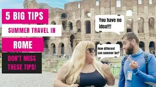 5 Summer Travel Tips for Rome, Italy | Tours, Lodging & More | Don't get stuck in Rome this Summer!