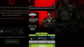 UNLOCK the FREE MONSTER ENERGY PROMOTION BUNDLE
