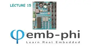 Lecture15 |Writing  program for Timer 0 using Interrupt | Learn Real Embedded with EMB-PHI.