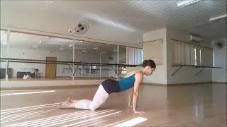 Fortalecimento e alongamento final de aula.