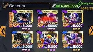 5x ZENKAI BUFFED 10 STAR GOKU & FRIEZA DEAL INSANE DAMAGE! | Dragon Ball Legends