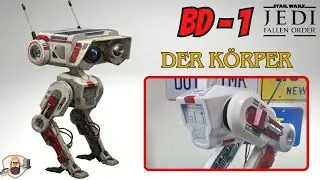 Star Wars Jedi Fallen Order BD-1 in 3D Druck: Der Körper