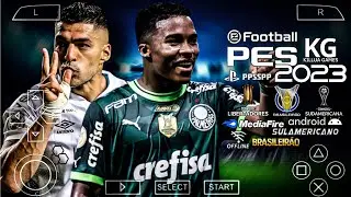 Novo Pes 2023 PPSSPP Sul-Americano Atualizado Com Novas Transferências & Narração Brasileira