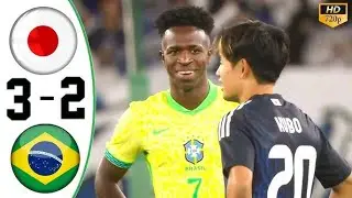 Japan vs Brazil 3-2 All Goals & Highlights 2025 | Friendly Match | Japan vs Brazil 2025Highlights