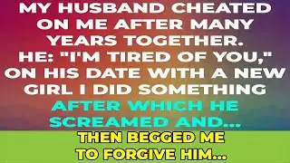 My husband cheated on me after many years together, but he begged me to forgive him.