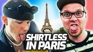 SHIRTLESS IN PARIS 🗼 - Parijs Terroriseren 🥐 VLOG