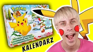 ALE SŁODKI PREZENT! OTWIERAM KALENDARZ ADWENTOWY Z POKEMONAMI