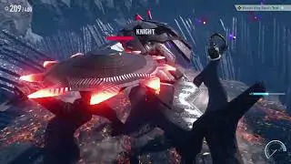 Knight Tries To Point Blank Super Sonic