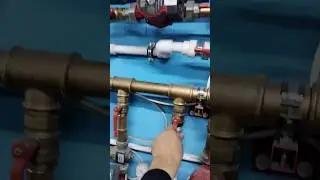 Запуск котельной с кучей непонятных насосов и краников 