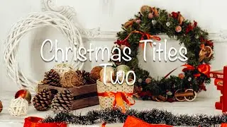Christmas titles 2 New