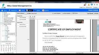 How to Generate a Certificate of Employment