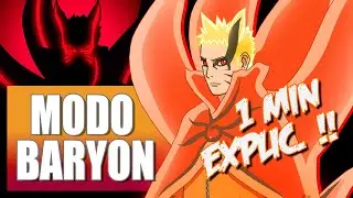 Explicación ▶ Modo Barion de Naruto | 1 Minuto ✅ | Lord Cirodrax #Shorts