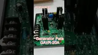 POPULACE Generator AVR GAVR-20A Universal Automatic Voltage Regulator Brushless AVR GAVR-20A.