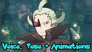 Ghetsis’s Voice, Pose and Animations | Pokémon Masters EX