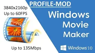FREE 4K 60FPS Video Editor / Editing from Windows Movie Maker - Unlock 4K for YT Upscale of Videos