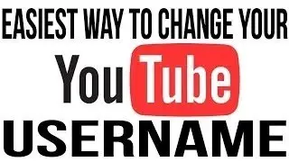 How To Change Your Youtube Username! Febuary 2015 (STILL WORKING!)