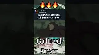 Madara vs Hashirama God Fight