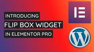 How to Add and Style Flip Box Widget in Elementor Pro | Elementor  Pro Tutorial 2021