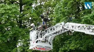 Klimaaktivisten in Ravensburg durch SEK geräumt | 15.05.2021