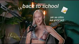 moje VYSOKÁ ŠKOLA - obor, přijímačky, pocity, náročnost, jak se zorientovat / BTS