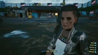 Cyberpunk 2077 Rogue reaction to Johnny saying he wish he romanced Kerry