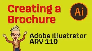 Brochure in Adobe Illustrator
