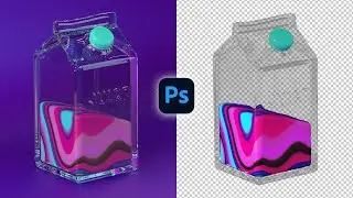 Select Transparent Objects in Photoshop