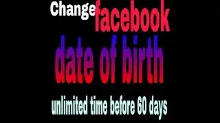 How to change DOT unlimited time on fb.