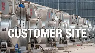 Customer Site - 20 Production lines of Pyrolysis Plant