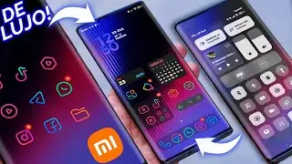 Estos NUEVOS TEMAS son TODO lo que Necesitas para tu XIAOMI! (Y Quita el Gris del Centro de Control)