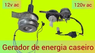 20211025 165632644 GERADOR DE ENERGIA FEITO DE MOTOR DE VENTILADOR MAIS FÁCIL DE FAZER