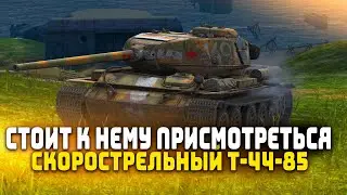 СТОИТ ЛИ ПОКУПАТЬ БРАВЫЙ Т-44-85 ? | Tanks Blitz